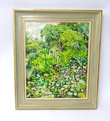 'Flowers and Trees' by Mary Martin - Auction record, sale price, and art valuation. Compare with similar artists and explore comparable artworks.