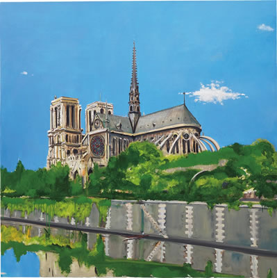Notre Dame de Paris by Verne Dawson - Auction record, sale price, and art valuation. Compare with similar artists and explore comparable artworks.