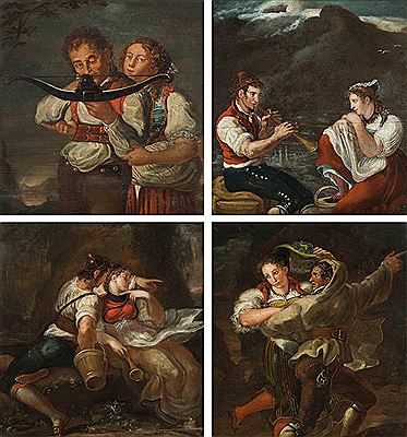 Sample artwork by Josef Reinhardt (1749 - 1824), known for painting - View similar artists and auction records