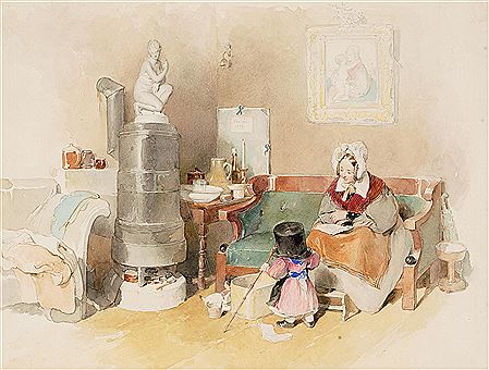 In der Kinderstube (ganz wie der Vater)