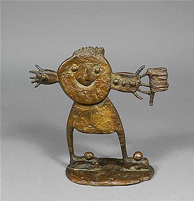 Sample artwork by Gunter Anlauf (1924 - 2000), known for sculpture - View similar artists and auction records