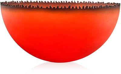 Large Cityscape bowl, Berkley, CA, 2001