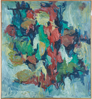 Untitled (blue, green and red abstract) by Fred Sergenian - Auction record, sale price, and art valuation. Compare with similar artists and explore comparable artworks.