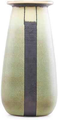 Fine large vase with black stripes by Harrison McIntosh - Auction record, sale price, and art valuation. Compare with similar artists and explore comparable artworks.