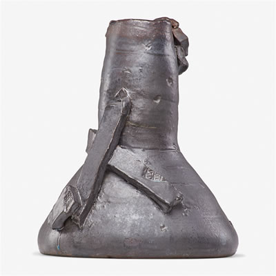 Akan vessel from the III series, Alfred, NY, 1990