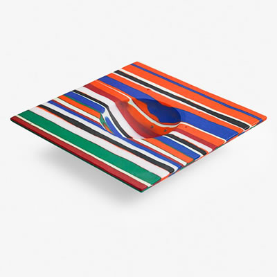 Small striped bowl by Klaus Moje - Auction record, sale price, and art valuation. Compare with similar artists and explore comparable artworks.