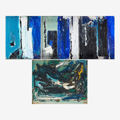Untitled by Albert Kotin - Auction record, sale price, and art valuation. Compare with similar artists and explore comparable artworks.