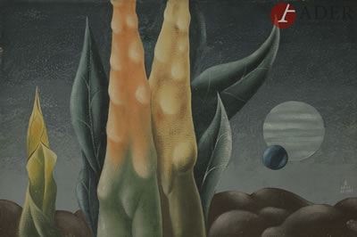 Composition surréaliste by Walter Lewy - Auction record, sale price, and art valuation. Compare with similar artists and explore comparable artworks.