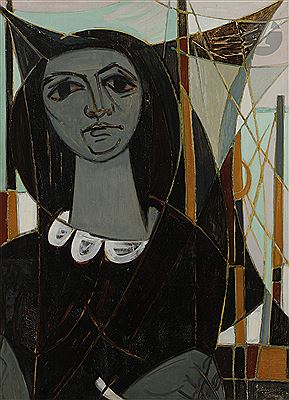 Femme à Camaret, 1948