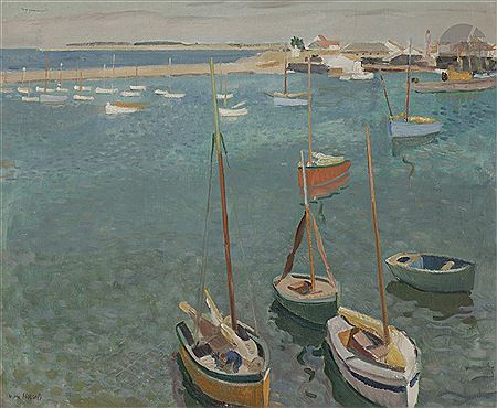 L’Île d’Yeu, bateaux au port