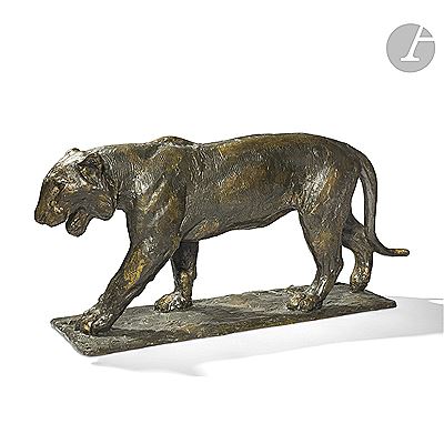Tigresse walking test by Roger Godchaux - Auction record, sale price, and art valuation. Compare with similar artists and explore comparable artworks.