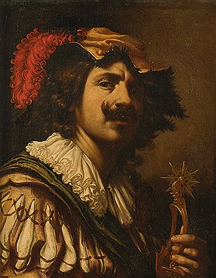 Presumed Self-Portrait of the artist holding a spur