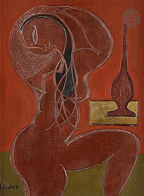 Nu au vase, 1971