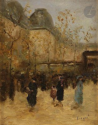 Sample artwork by Jules Charles Choquet (1846 - 1937), known for painting - View similar artists and auction records