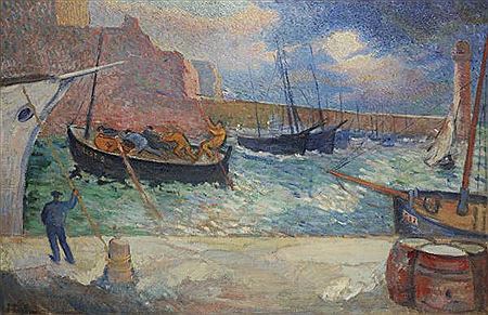 Tempête à Belle-Île-en mer, 1901 by Jean Puy - Auction record, sale price, and art valuation. Compare with similar artists and explore comparable artworks.
