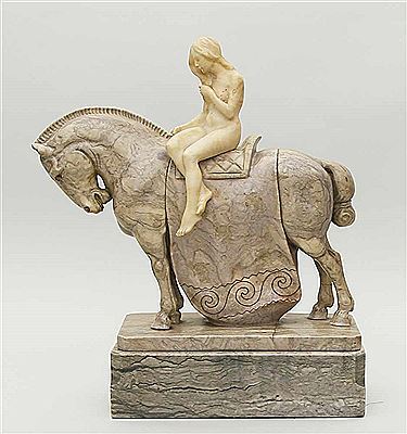 Sample artwork by Daniel Greiner (1872 - 1942), known for sculpture, painting - View similar artists and auction records
