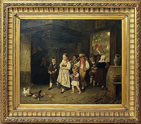 Kinderfestzug by Hubert Salentin - Auction record, sale price, and art valuation. Compare with similar artists and explore comparable artworks.