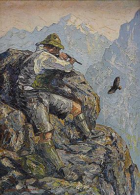 The poachers in the high mountains