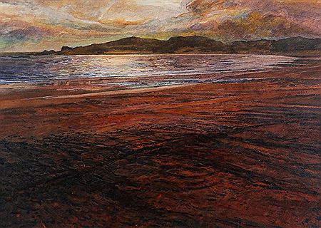Anglesey beach scene