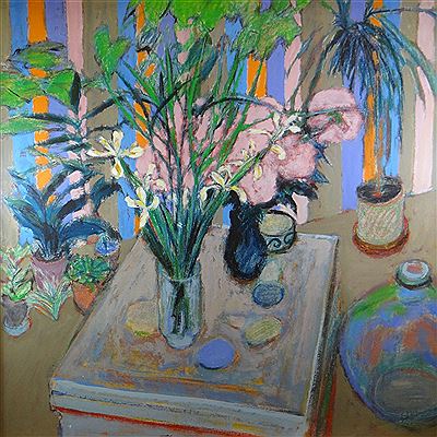 'Still Life With Irises'