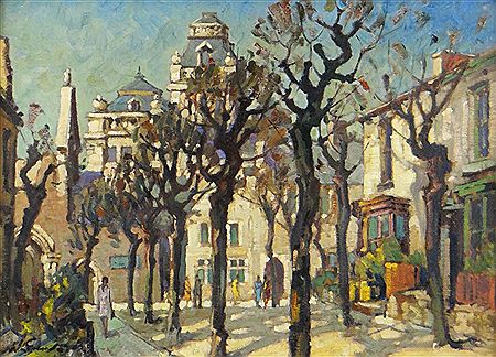 Sample artwork by Will Evans (1888 - 1957), known for painting - View similar artists and auction records