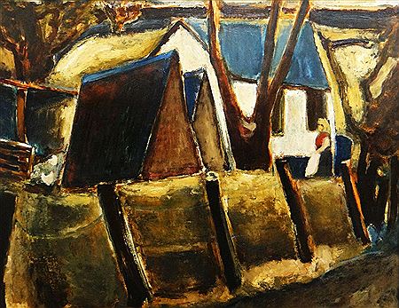 'Farm at Colbren' by Will Evans - Auction record, sale price, and art valuation. Compare with similar artists and explore comparable artworks.