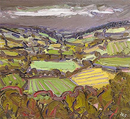'Rain Over Trofarth: Dry in Dyffryn Dylas' by David Lloyd Griffith - Auction record, sale price, and art valuation. Compare with similar artists and explore comparable artworks.