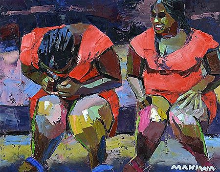 Two Seated Ladies