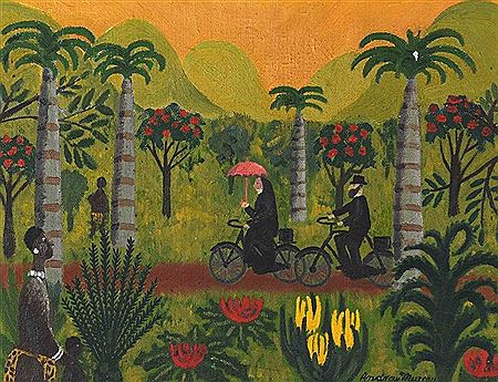 Two Missionaries in an African Landscape by Andrew Murray - Auction record, sale price, and art valuation. Compare with similar artists and explore comparable artworks.