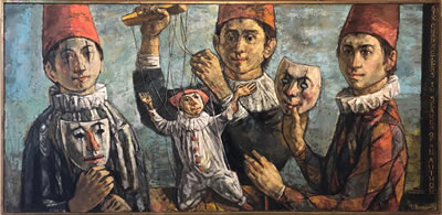 Six Characters in Search of an Author by Lester Raymer - Auction record, sale price, and art valuation. Compare with similar artists and explore comparable artworks.