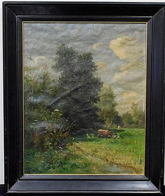 Vaches dans un pré by Hedwig Kunkler - Auction record, sale price, and art valuation. Compare with similar artists and explore comparable artworks.