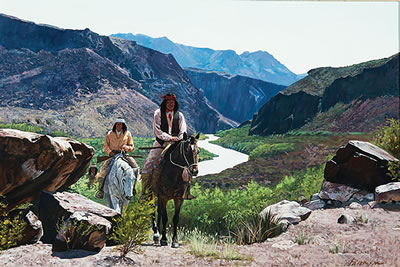 A Hot Day on the Rio Grande