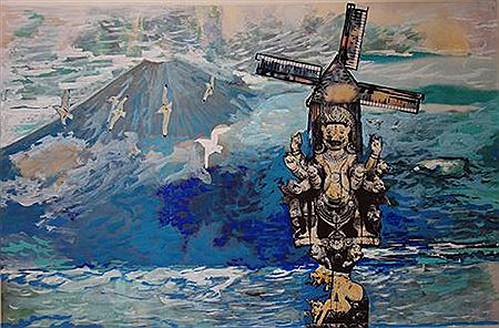 Tibet Mill Prayer