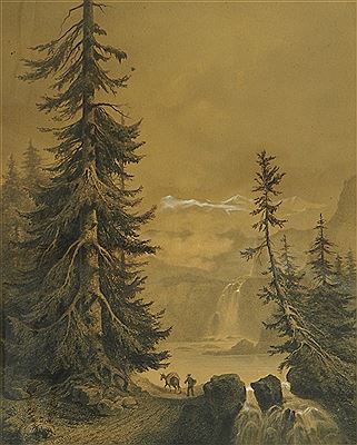 Paysage animé au lac de montagne et sapins by Victor-Desire Cassien - Auction record, sale price, and art valuation. Compare with similar artists and explore comparable artworks.