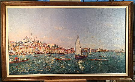Vue de Constantinople by François Nicot - Auction record, sale price, and art valuation. Compare with similar artists and explore comparable artworks.