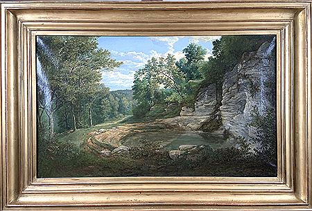 Paysage à la source
