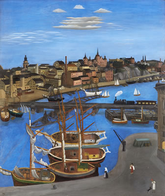 Stockholm - Sommanatt by Hilding Linnqvist - Auction record, sale price, and art valuation. Compare with similar artists and explore comparable artworks.