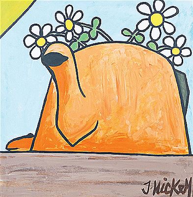 Tea Time by Joby Hickey - Auction record, sale price, and art valuation. Compare with similar artists and explore comparable artworks.