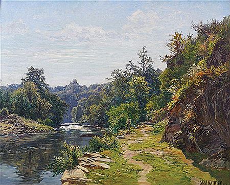 Path by a river