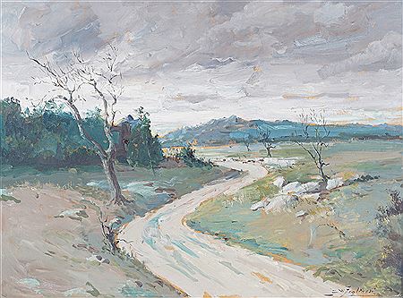 Extensive landscape by Costanzo Waldemaro Figlinesi - Auction record, sale price, and art valuation. Compare with similar artists and explore comparable artworks.