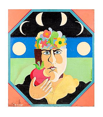 Sample artwork by Skip (Mervyn) Williamson (1944 - 2017), known for underground comix (comic) cartoons - View similar artists and auction records