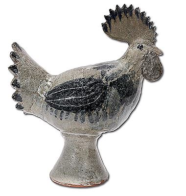 Standing Rooster.