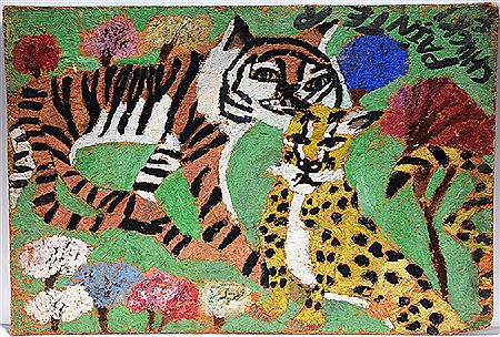 Tiger With Leopard.