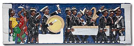 New Orleans Funeral Scene