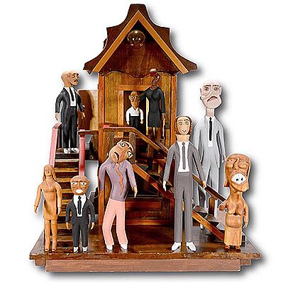 Haunted House With 9 Figures by Sulton Rogers - Auction record, sale price, and art valuation. Compare with similar artists and explore comparable artworks.