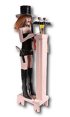 Annie Oakley Lamp.