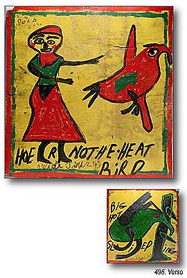 Double-Sided Big Hot & Heat Bird.
