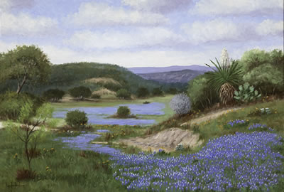 "Spring Valley in Bandera, Texas" by Hugo Herbeck - Auction record, sale price, and art valuation. Compare with similar artists and explore comparable artworks.