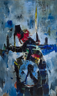 "Sinking Bird, 1957"