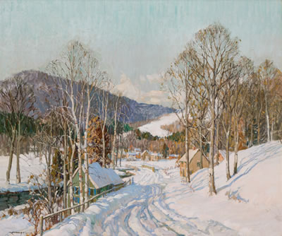 February Morning in New Hampshire